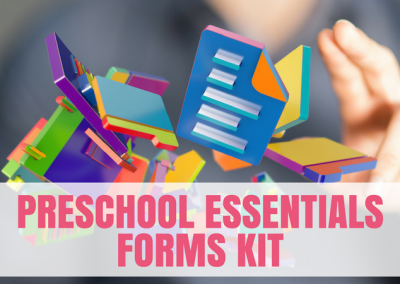 Preschool Essentials Forms Kit